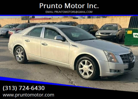 2009 Cadillac CTS for sale at Prunto Motor Inc. in Dearborn MI