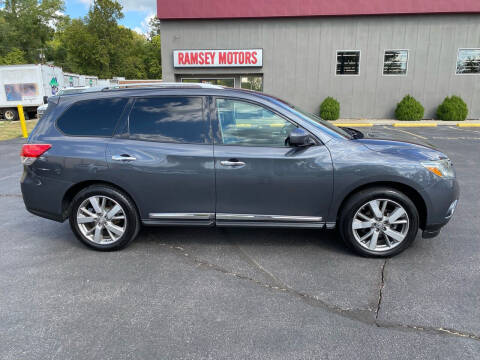 2013 Nissan Pathfinder for sale at Ramsey Motors in Riverside MO
