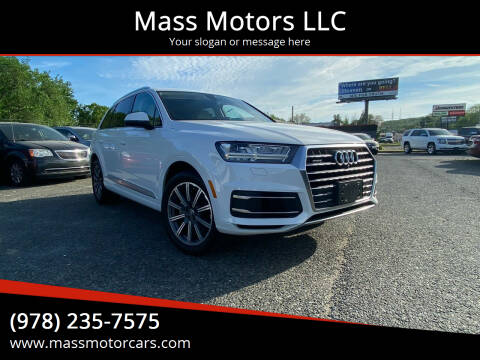 2017 Audi Q7 for sale at Mass Motors LLC in Worcester MA