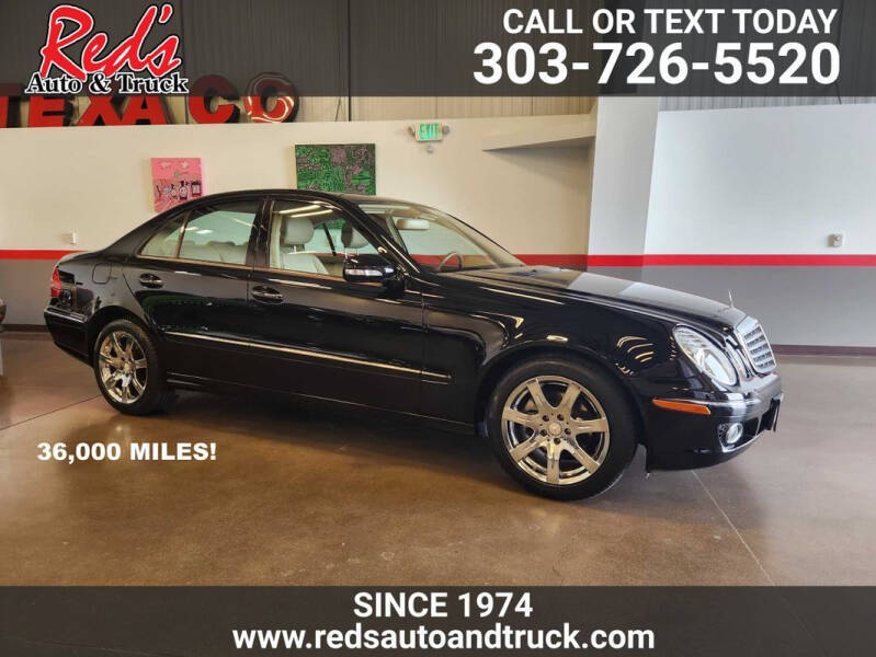 2008 Mercedes-Benz E-Class for sale at Red's Auto and Truck in Longmont CO