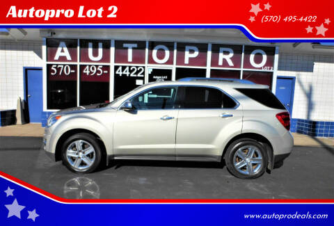2014 Chevrolet Equinox for sale at Autopro Lot 2 in Sunbury PA