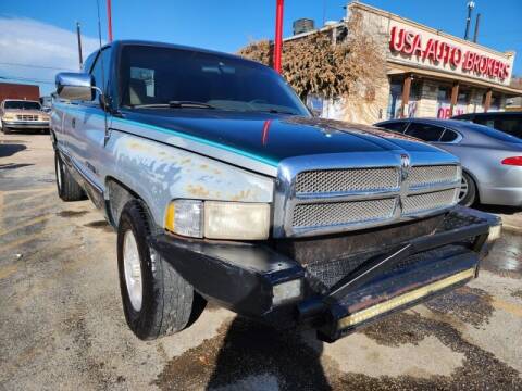 1997 Dodge Ram 1500 for sale at USA Auto Brokers in Houston TX