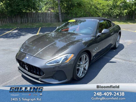 2018 Maserati GranTurismo Sport