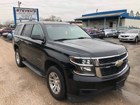 2015 Chevrolet Tahoe for sale at Stevens Auto Sales in Theodore AL