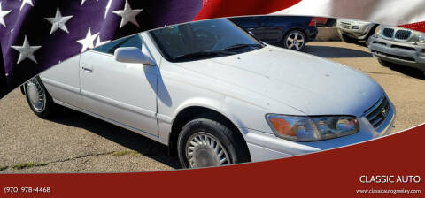 2001 Toyota Camry for sale at Classic Auto in Greeley CO