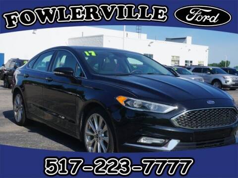 2017 Ford Fusion for sale at FOWLERVILLE FORD in Fowlerville MI
