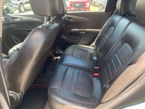 2013 Chevrolet Sonic RS Manual