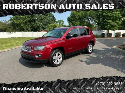 2016 Jeep Compass for sale at ROBERTSON AUTO SALES in Bowling Green KY