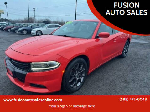 2018 Dodge Charger for sale at FUSION AUTO SALES in Spencerport NY