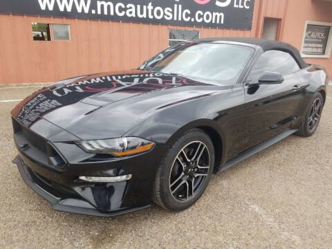 2018 Ford Mustang for sale at MC Autos LLC in Pharr TX
