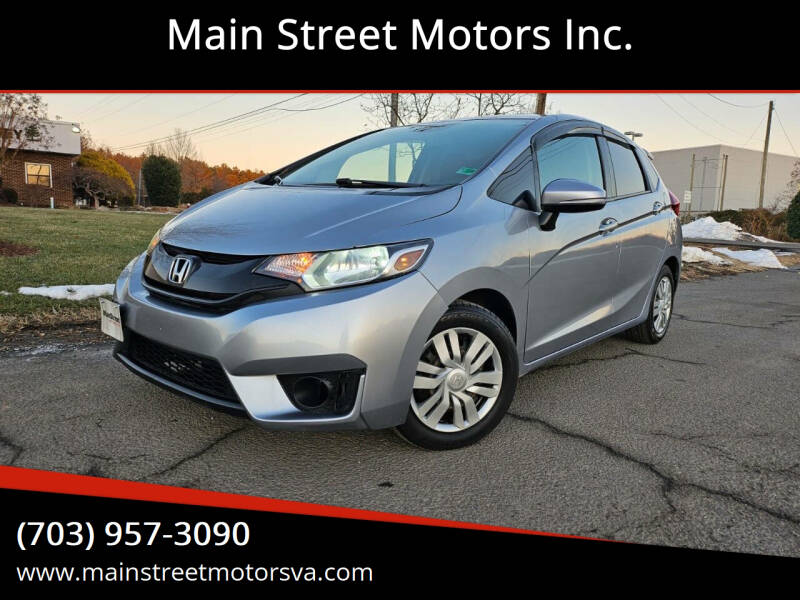 Used 2017 Honda Fit LX with VIN 3HGGK5G51HM703530 for sale in Chantilly, VA