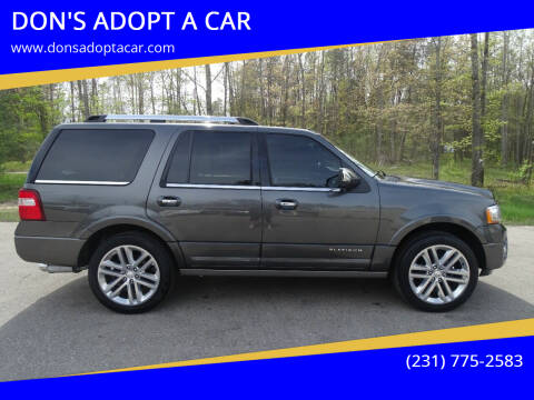 2015 Ford Expedition for sale at DON'S ADOPT A CAR in Cadillac MI