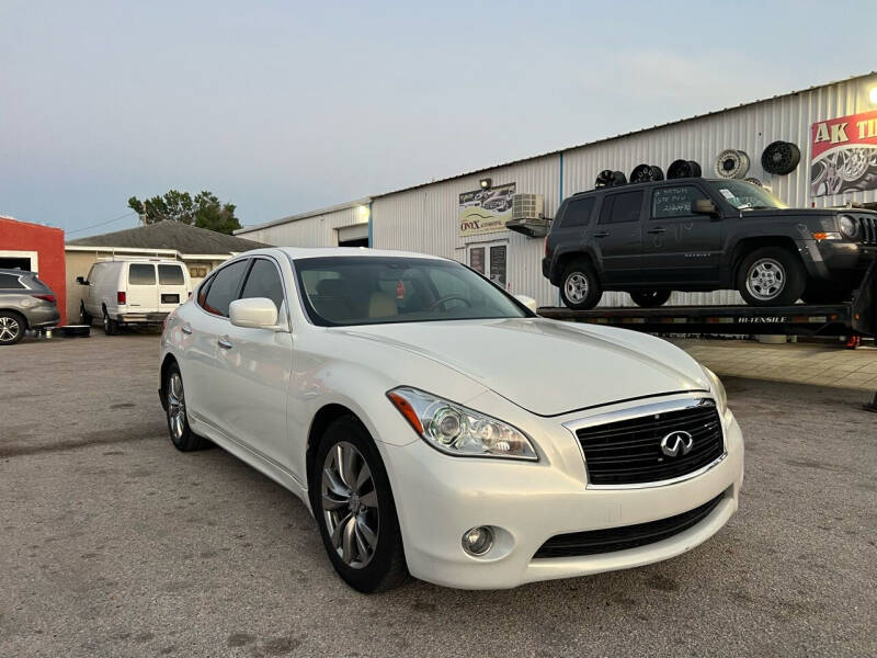 2012 Infiniti M37 for sale at ONYX AUTOMOTIVE, LLC in Largo FL