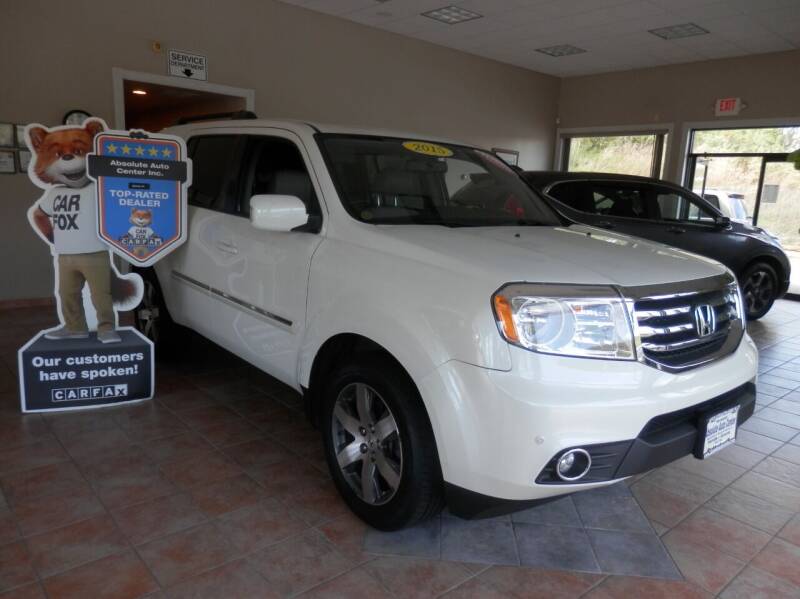2015 Honda Pilot for sale at ABSOLUTE AUTO CENTER in Berlin CT