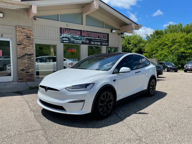 2021 Tesla Model X for sale at Davison Motorsports in Holly MI