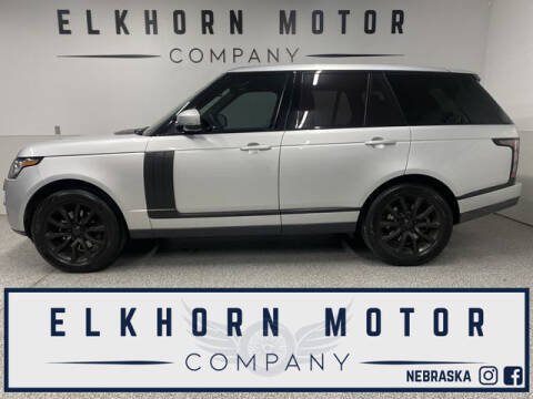 2014 Land Rover Range Rover for sale at Elkhorn Motor Company in Waterloo NE