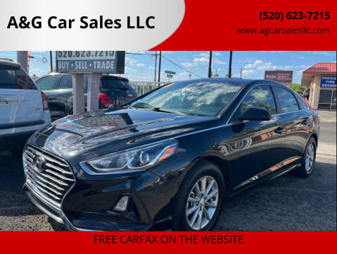 2019 Hyundai Sonata for sale at A&G Car Sales  LLC in Tucson AZ