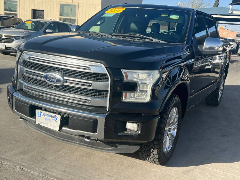 2015 Ford F-150 for sale at Hugo Motors INC in El Paso TX