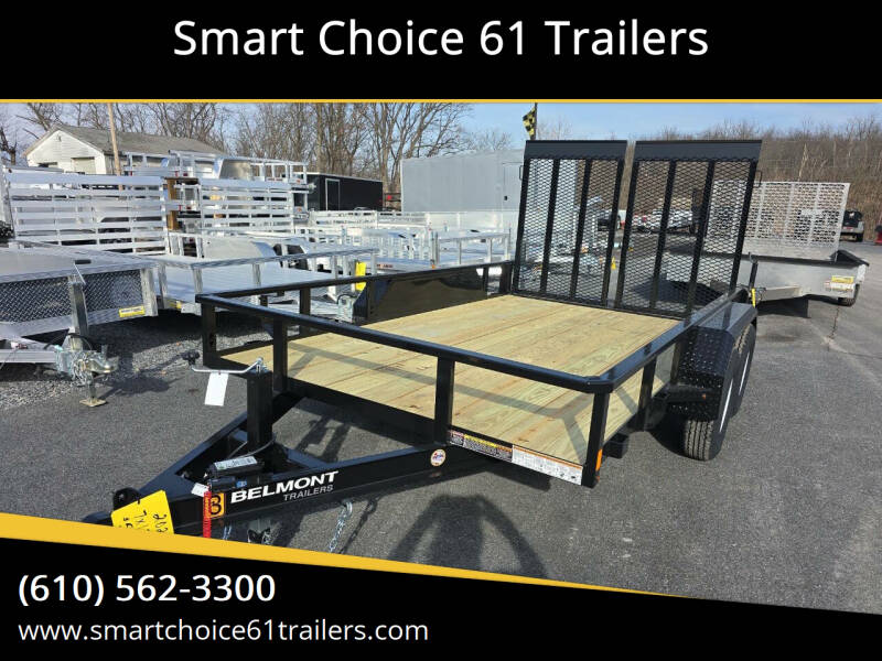 2025 Belmont 82"x12' 7K New Style Utility for sale at Smart Choice 61 Trailers - Belmont Trailers in Shoemakersville, PA