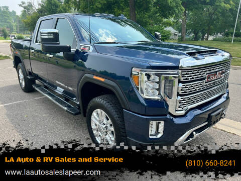 2022 GMC Sierra 2500HD for sale at LA Auto & RV Sales and Service in Lapeer MI