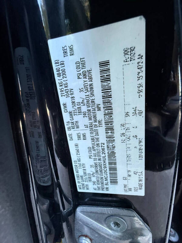 2017 Lincoln MKC Reserve