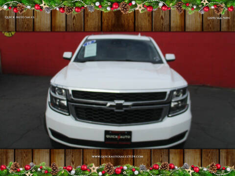 2019 Chevrolet Tahoe for sale at Quick Auto Sales in Ceres CA