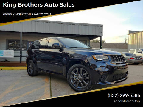 2018 Jeep Grand Cherokee for sale at King Brothers Auto Sales in Houston TX