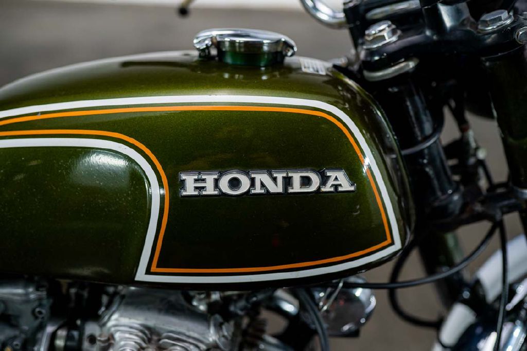 1973 Honda CB350F 7