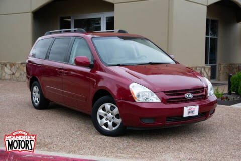 2008 Kia Sedona for sale at Mcandrew Motors in Arlington TX