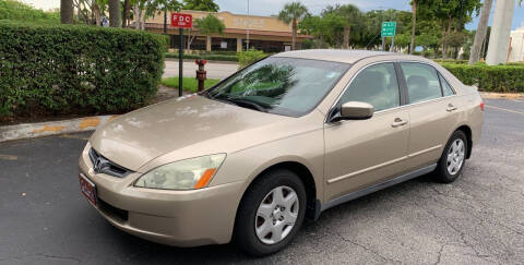 2005 Honda Accord for sale at CarMart of Broward in Lauderdale Lakes FL