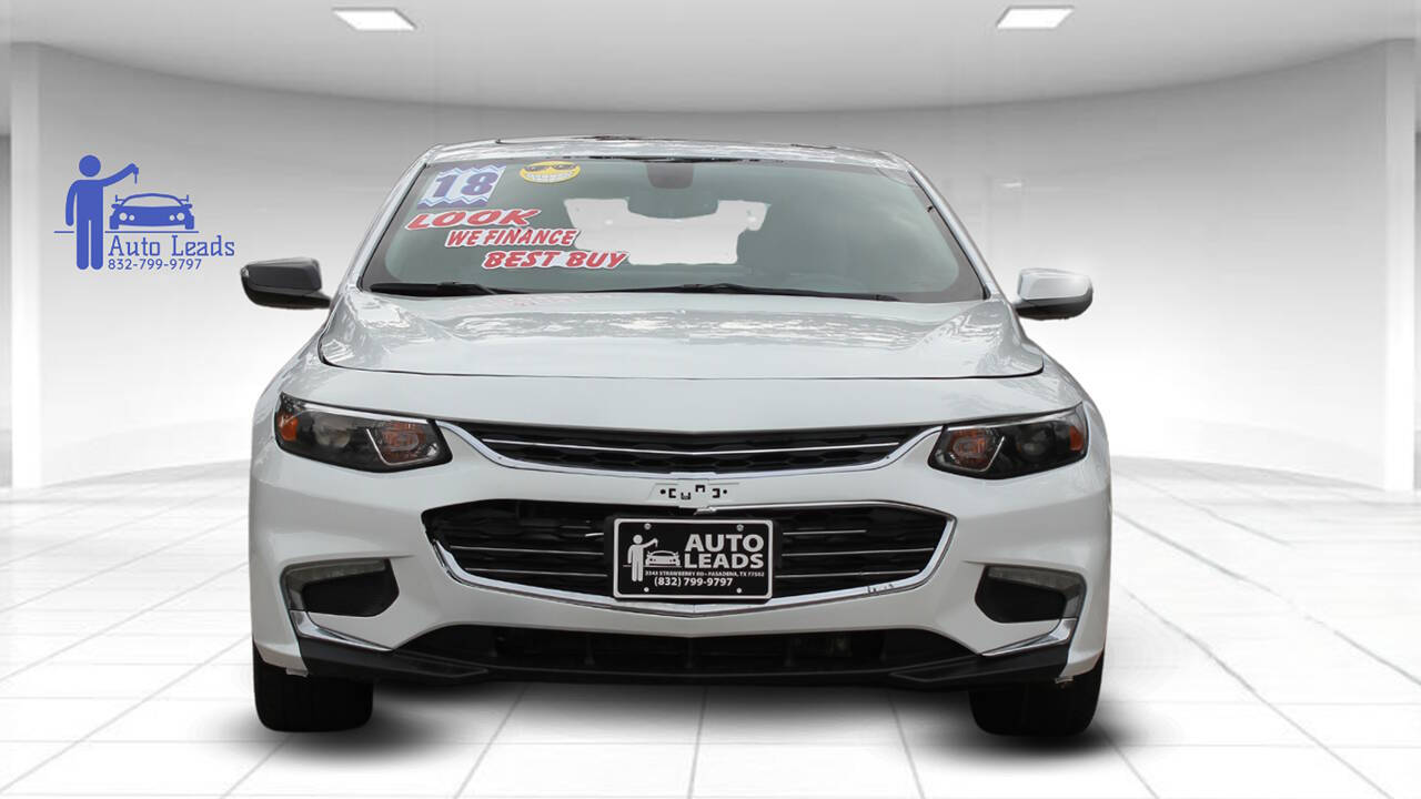 2018 Chevrolet Malibu for sale at AUTO LEADS in Pasadena, TX