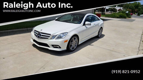 2010 Mercedes-Benz E-Class E 550
