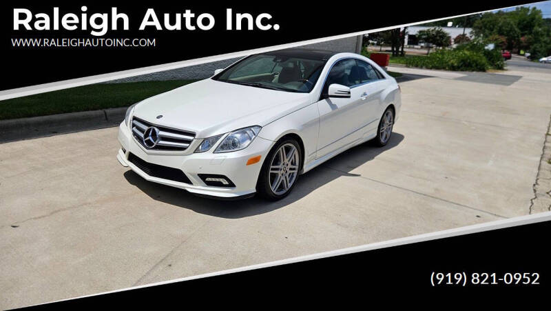 2010 Mercedes-Benz E-Class E 550