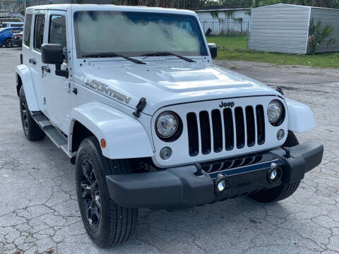 2017 Jeep Wrangler Unlimited for sale at Consumer Auto Credit in Tampa FL