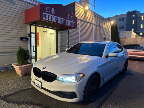 2018 BMW 5 Series for sale at Champion Auto LLC in Quincy MA