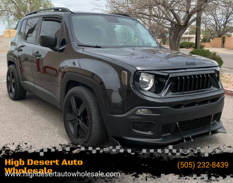 2016 Jeep Renegade for sale at High Desert Auto Wholesale in Albuquerque NM