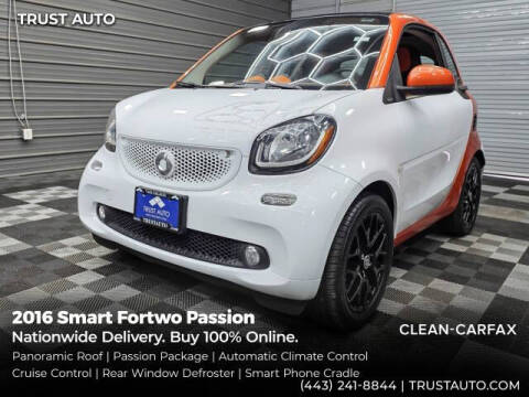 2016 Smart fortwo passion
