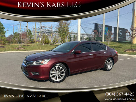 2015 Honda Accord for sale at Kevin's Kars LLC in Richmond VA