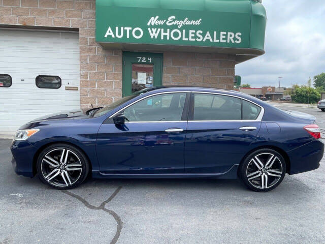 2016 Honda Accord for sale at New England Wholesalers in Springfield, MA