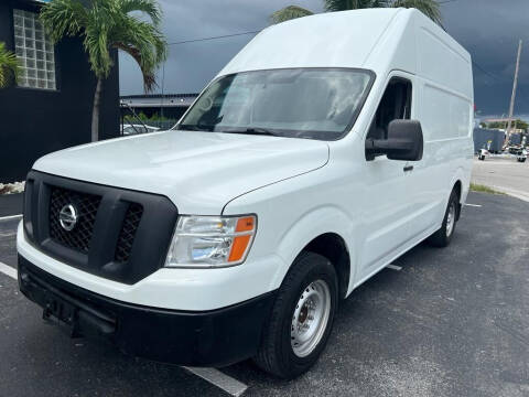 2018 Nissan NV for sale at PJ AUTO WHOLESALE in Miami FL