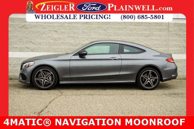 2018 Mercedes-Benz C-Class for sale at Zeigler Ford of Plainwell - Zeigler Ford of Lowell in Lowell MI