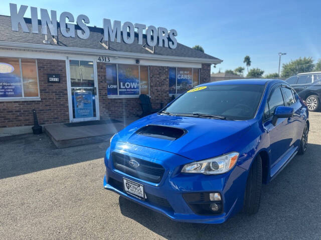 2017 Subaru WRX for sale at Kings Motors in Dayton, OH