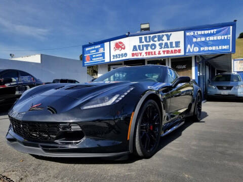 2019 Chevrolet Corvette for sale at Lucky Auto Sale in Hayward CA