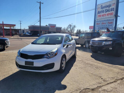2014 Kia Rio for sale at Springs Auto Sales in Colorado Springs CO