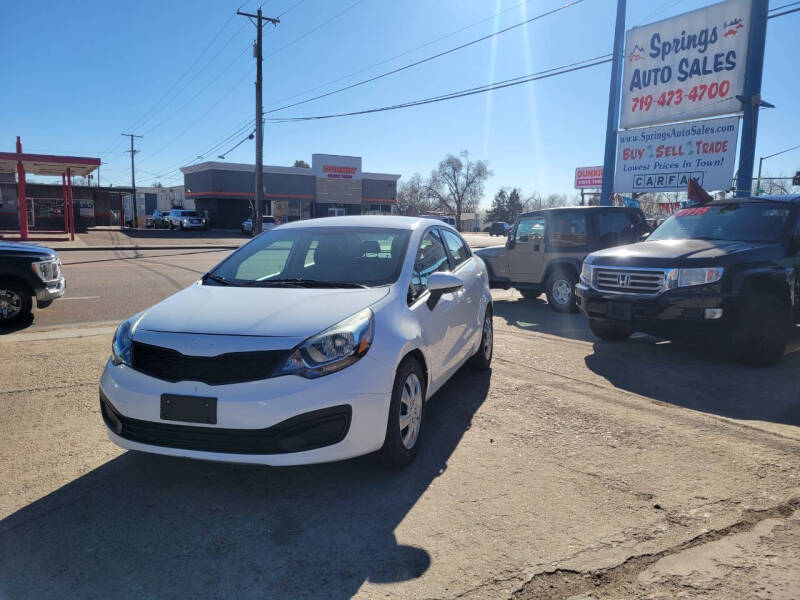 2014 Kia Rio for sale at Springs Auto Sales in Colorado Springs CO