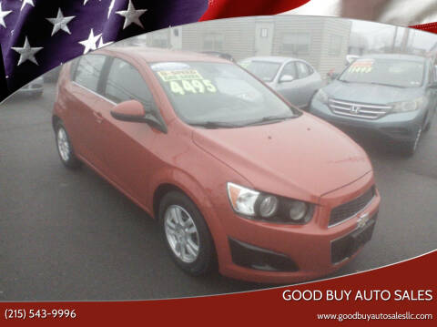 2012 Chevrolet Sonic for sale at Good Buy Auto Sales in Philadelphia PA