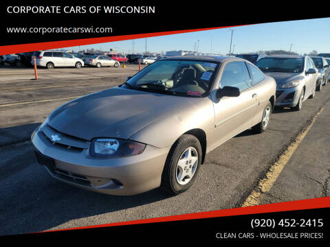 2004 Chevrolet Cavalier for sale at CORPORATE CARS OF WISCONSIN - DAVES AUTO SALES OF SHEBOYGAN in Sheboygan WI