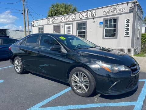2015 Toyota Camry for sale at Best Deals Cars Inc in Fort Myers FL