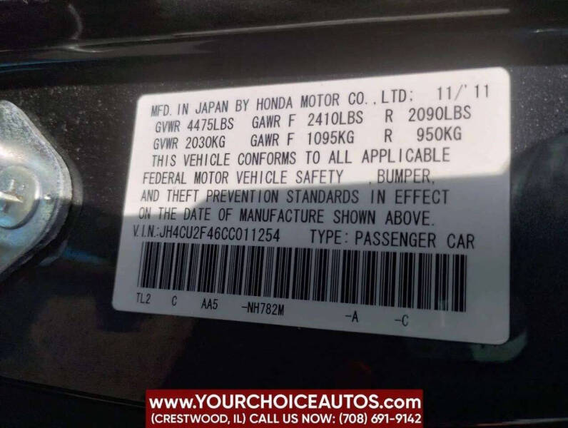 2012 Acura TSX