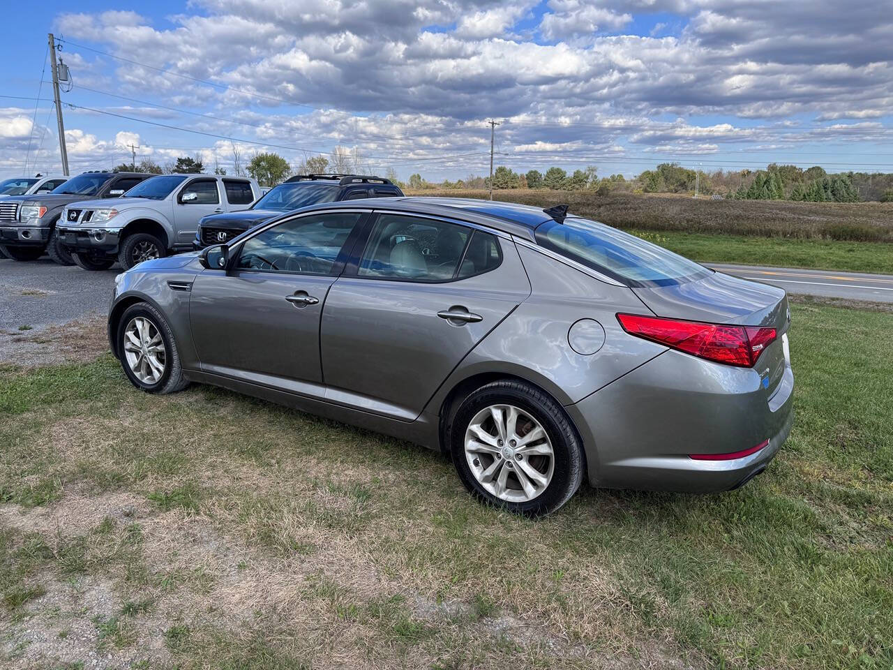 2013 Kia Optima for sale at Riverside Motors in Glenfield, NY